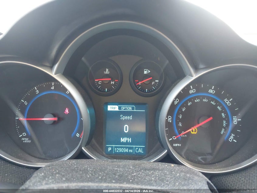 2016 Chevrolet Cruze Limited VIN 1G1PE5SB9G7135046 IAAI salvage auction — Rear End, Clear - Dealer Only (California), sold $300 on 2026-06-24 (photo 7)