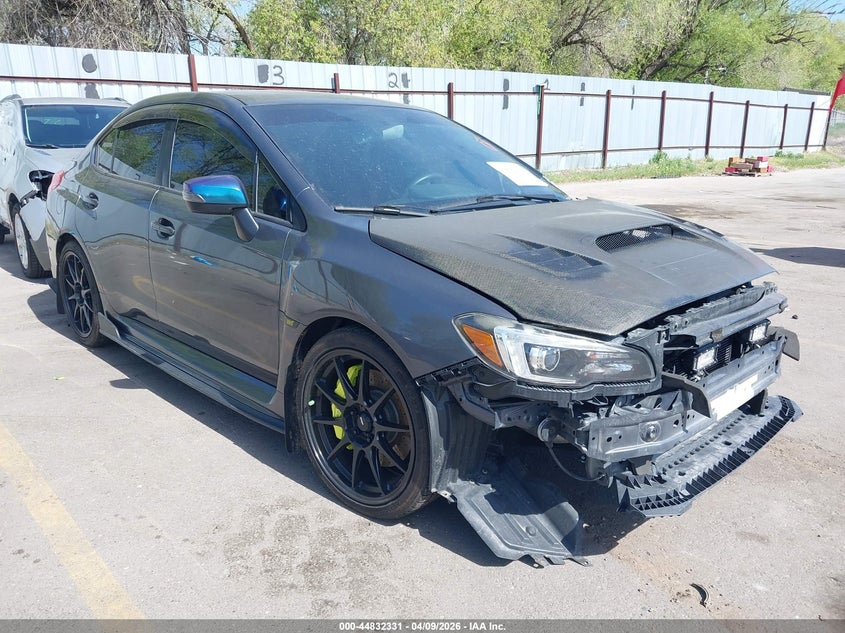 2020 Subaru Wrx sti VIN JF1VA2E66L9814543 IAAI salvage auction — FRONT END, Salvage (Utah), sold $8,850 on 2026-07-16 (photo 1)