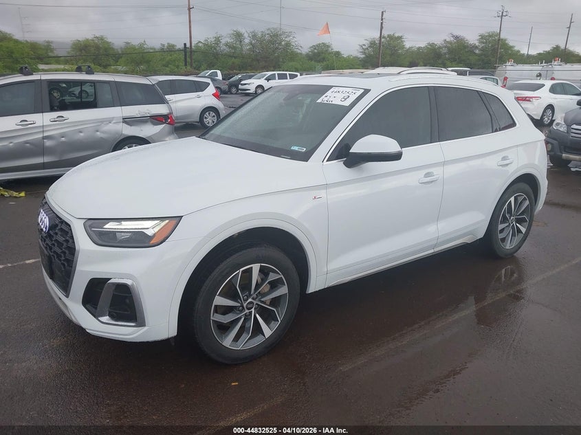 2023 Audi Q5 VIN WA1GAAFYXP2097635 IAAI salvage auction — SIDE, Salvage (Hawaii), sold $10,900 on 2026-07-28 (photo 2)