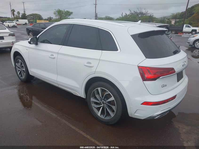 2023 Audi Q5 VIN WA1GAAFYXP2097635 IAAI salvage auction — SIDE, Salvage (Hawaii), sold $10,900 on 2026-07-28 (photo 3)