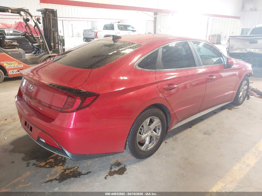 2021 Hyundai Sonata VIN 5NPEG4JA2MH126563 IAAI salvage auction — FRONT END, Salvage (Texas), sold $3,100 on 2026-08-01 (photo 4)