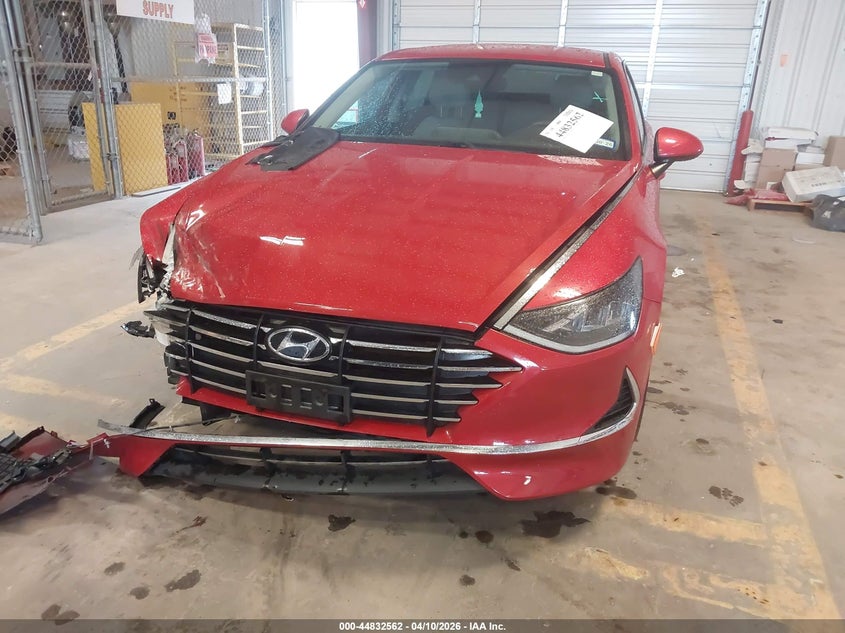 2021 Hyundai Sonata VIN 5NPEG4JA2MH126563 IAAI salvage auction — FRONT END, Salvage (Texas), sold $3,100 on 2026-08-01 (photo 6)