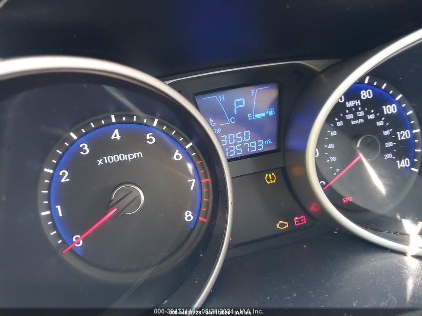 2013 Hyundai Tucson VIN KM8JU3AC0DU662061 IAAI salvage auction — LEFT FRONT, Salvage Title, sold $1,850 on 2026-08-03 (photo 7)