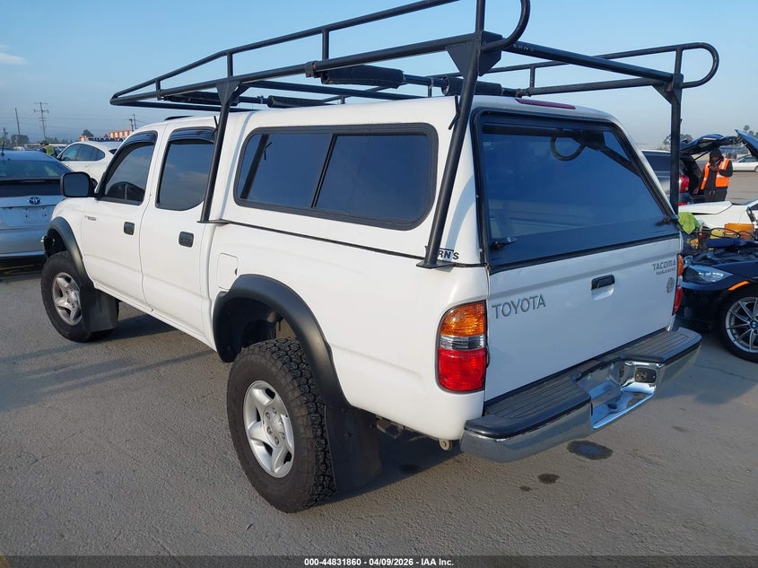 2001 Toyota Tacoma VIN 5TEGN92N91Z731914 IAAI salvage auction — RIGHT FRONT, Salvage (California), sold $3,050 on 2026-08-02 (photo 3)