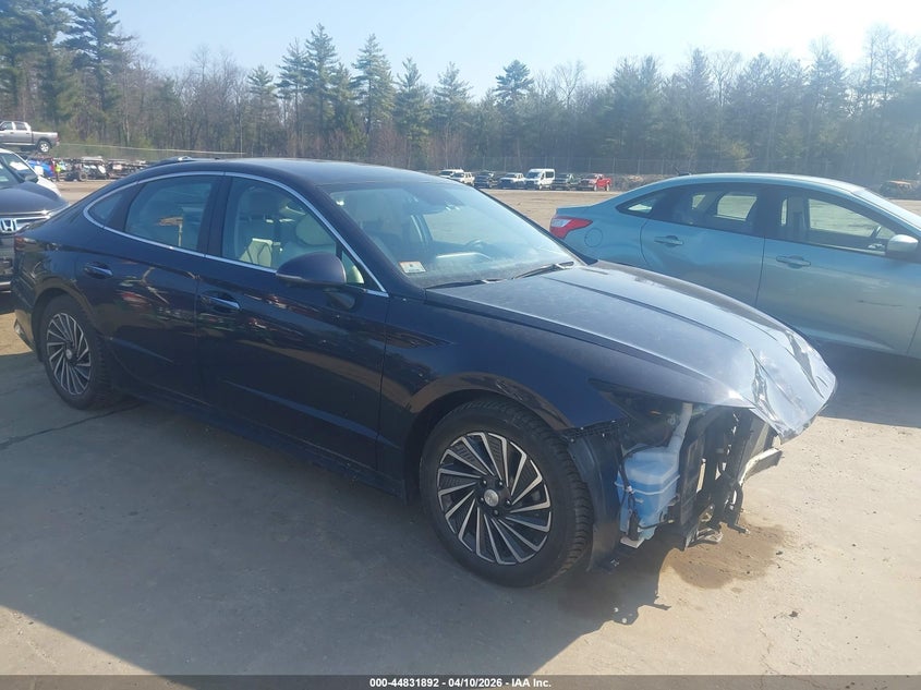 2020 Hyundai Sonata VIN KMHL54JJ7LA010581 IAAI salvage auction — FRONT END, Salvage (Massachusetts), sold $4,250 on 2026-07-10 (photo 1)