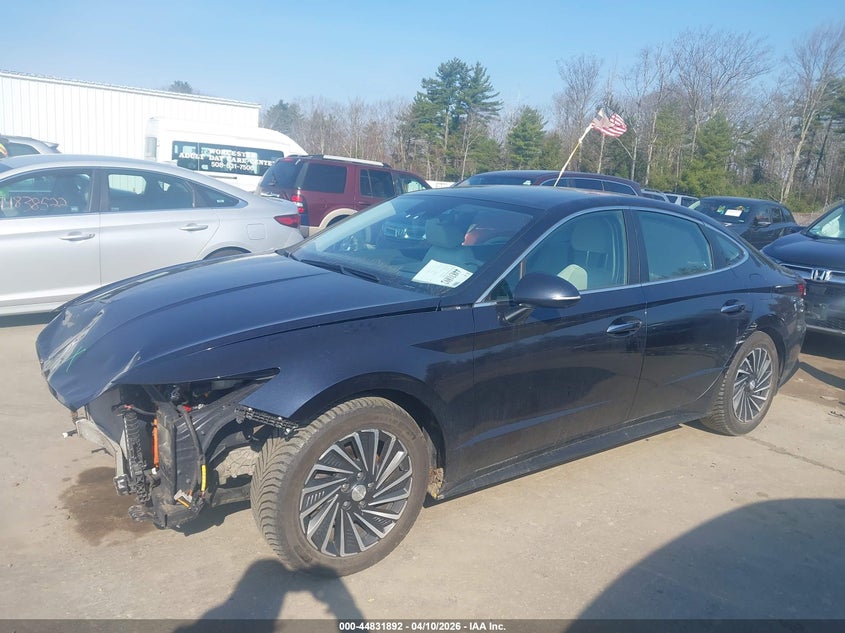 2020 Hyundai Sonata VIN KMHL54JJ7LA010581 IAAI salvage auction — FRONT END, Salvage (Massachusetts), sold $4,250 on 2026-07-10 (photo 2)