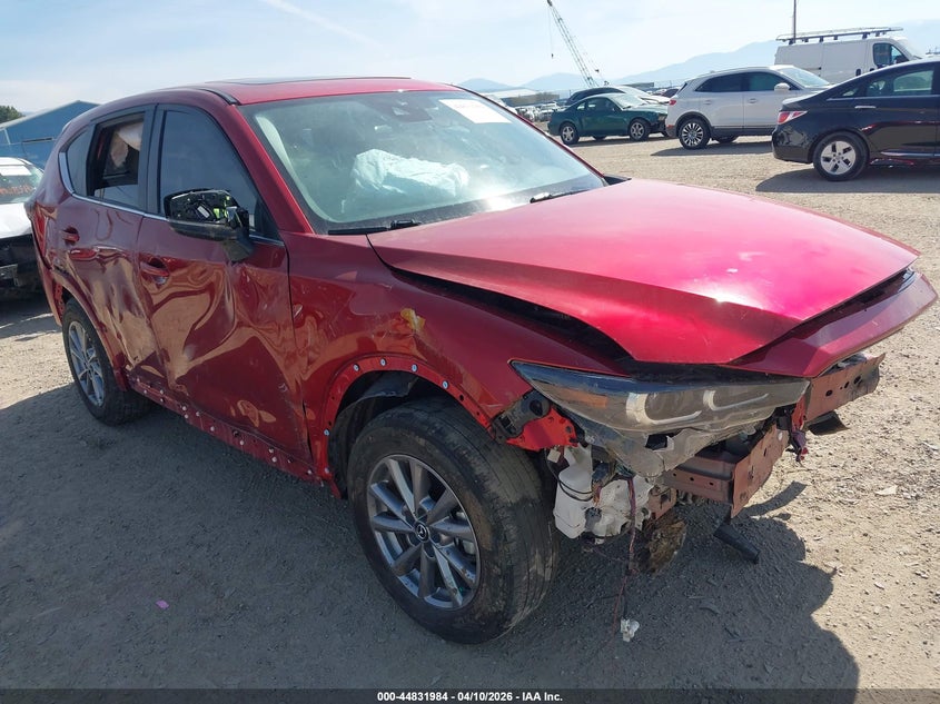 2024 Mazda Cx-5 VIN JM3KFBCL0R0411038 IAAI salvage auction — ROLLOVER, Salvage Title, sold $3,850 on 2026-07-31 (photo 1)
