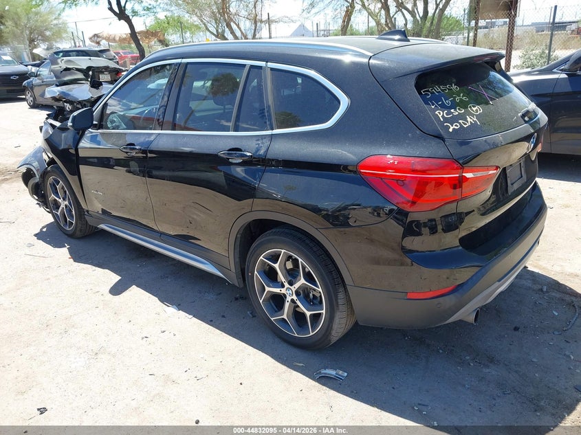 2018 BMW X1 VIN WBXHT3Z38J4A66594 IAAI salvage auction — FRONT END, Wait Title, sold $1,675 on 2026-07-09 (photo 3)