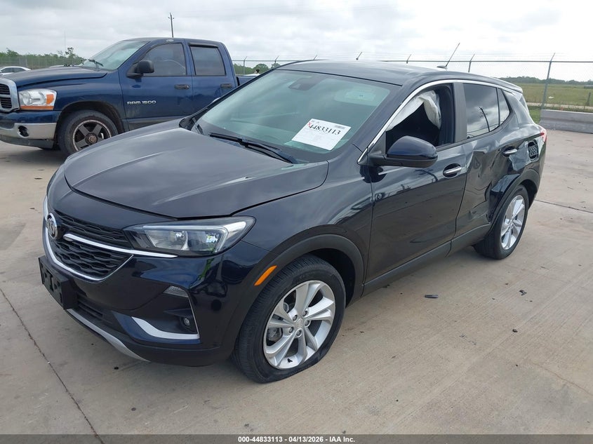 2020 Buick Encore gx VIN KL4MMBS2XLB117622 IAAI salvage auction — LEFT SIDE, Salvage Title, sold $3,700 on 2026-07-24 (photo 2)