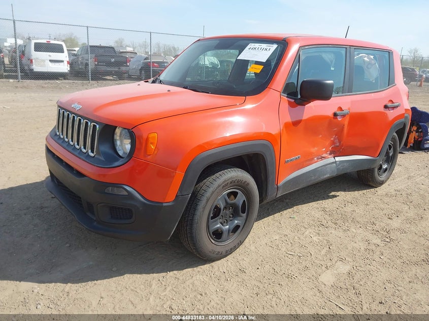 2015 Jeep Renegade VIN ZACCJBAT9FPB20266 IAAI salvage auction — SIDE, Salvage (Ohio), sold $1,050 on 2026-08-20 (photo 2)