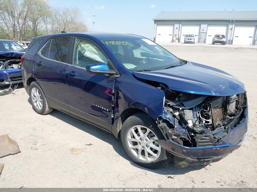 2022 Chevrolet Equinox VIN 3GNAXKEV0NL105218 IAAI salvage auction — FRONT END, Salvage Title, sold $3,200 on 2026-07-11 (photo 1)