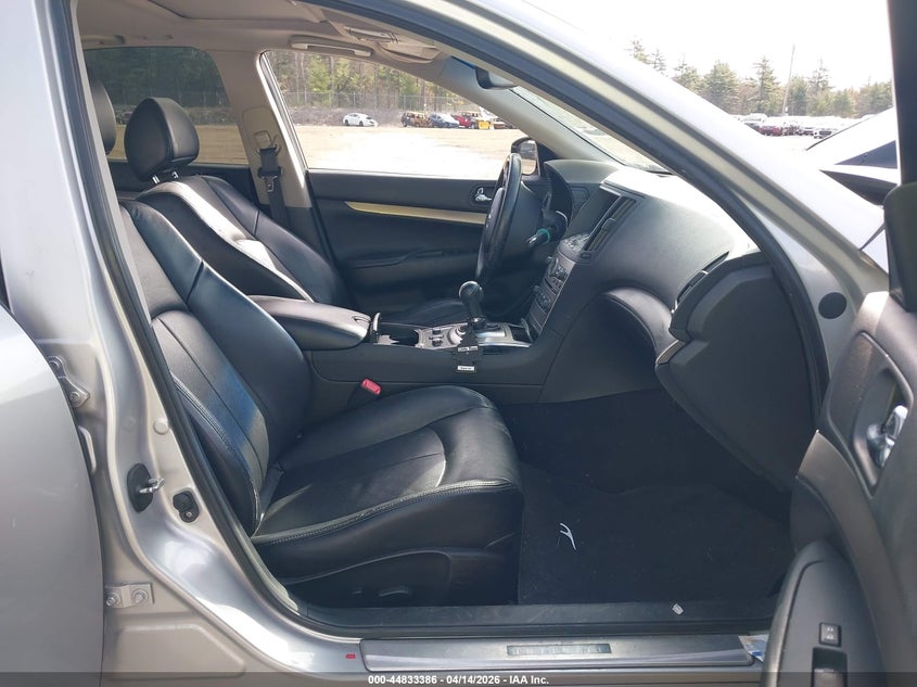 2012 Infiniti G VIN JN1CV6AR9CM974574 IAAI salvage auction — FRONT & REAR, Wait Title, sold $425 on 2026-07-10 (photo 5)