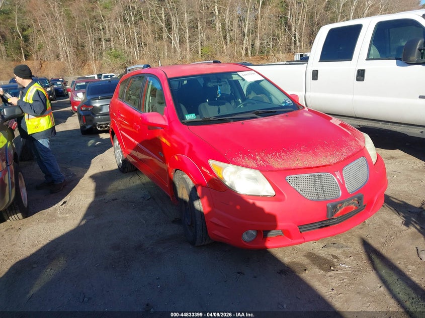 2005 Pontiac Vibe VIN 5Y2SL63815Z410099 IAAI salvage auction — RIGHT REAR, Salvage (Texas), sold $800 on 2026-07-07 (photo 1)