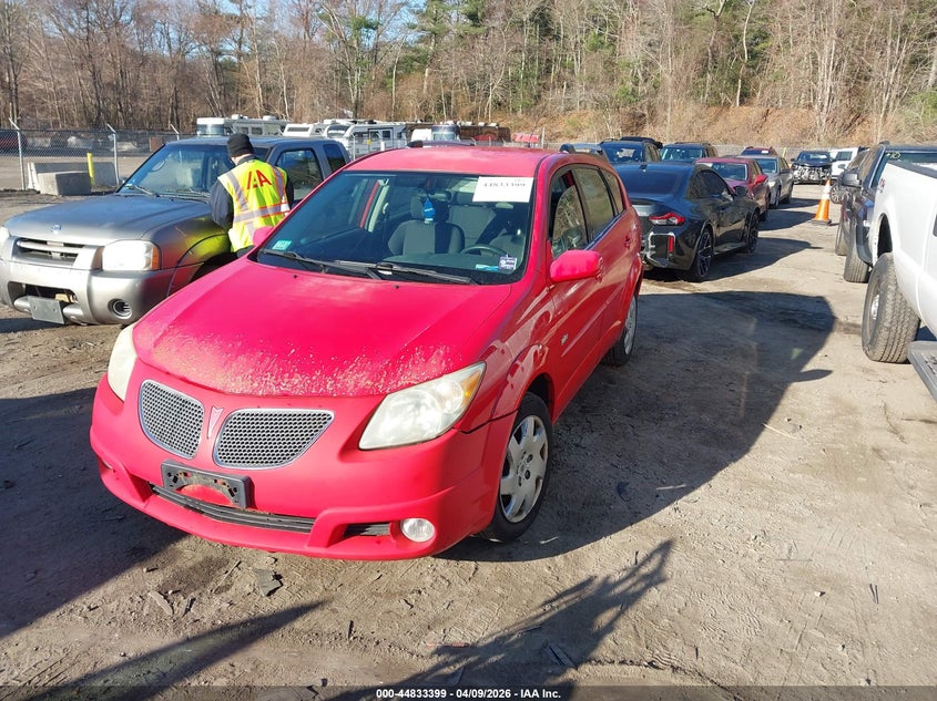2005 Pontiac Vibe VIN 5Y2SL63815Z410099 IAAI salvage auction — RIGHT REAR, Salvage (Texas), sold $800 on 2026-07-07 (photo 2)