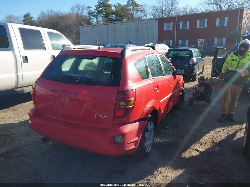 2005 Pontiac Vibe VIN 5Y2SL63815Z410099 IAAI salvage auction — RIGHT REAR, Salvage (Texas), sold $800 on 2026-07-07 (photo 4)