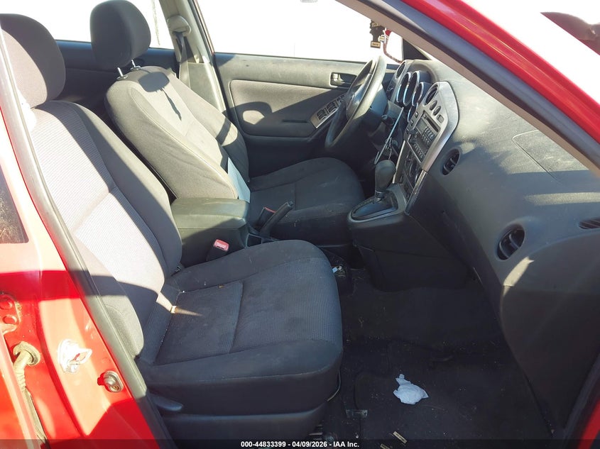 2005 Pontiac Vibe VIN 5Y2SL63815Z410099 IAAI salvage auction — RIGHT REAR, Salvage (Texas), sold $800 on 2026-07-07 (photo 5)
