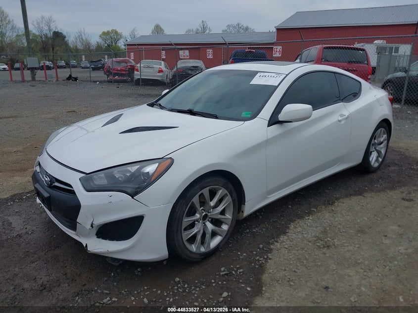 2013 Hyundai Genesis VIN KMHHT6KD4DU086453 IAAI salvage auction — FRONT END, Wait Title, sold $1,350 on 2026-07-07 (photo 2)