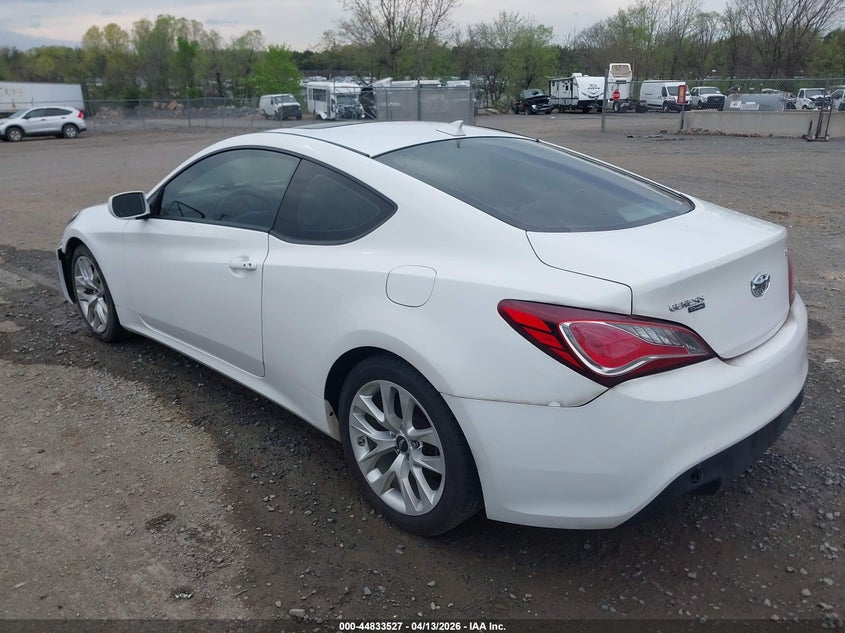 2013 Hyundai Genesis VIN KMHHT6KD4DU086453 IAAI salvage auction — FRONT END, Wait Title, sold $1,350 on 2026-07-07 (photo 3)