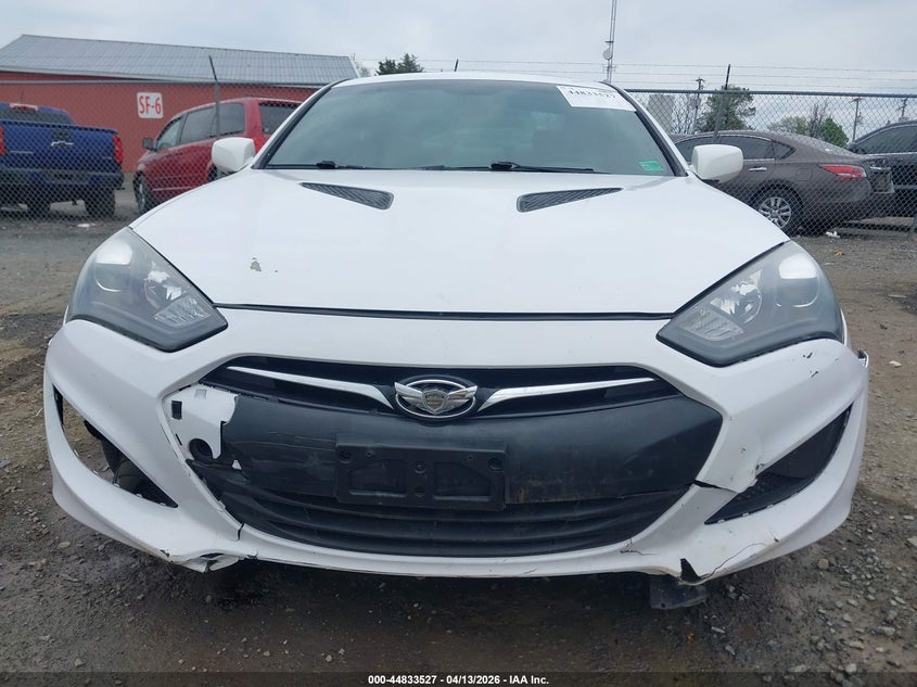 2013 Hyundai Genesis VIN KMHHT6KD4DU086453 IAAI salvage auction — FRONT END, Wait Title, sold $1,350 on 2026-07-07 (photo 6)