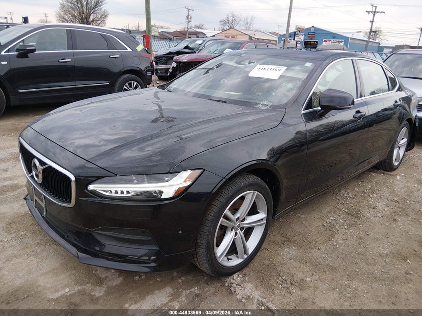 2018 Volvo S90 VIN LVY982MK3JP023863 IAAI salvage auction — HAIL, Salvage Title, sold $2,000 on 2026-07-28 (photo 2)