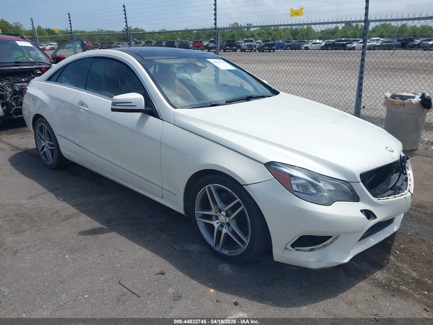 2014 Mercedes-benz E-klasse VIN WDDKJ5KB9EF251952 IAAI salvage auction — NORMAL WEAR, Salvage (Texas), sold $1,100 on 2026-07-20 (photo 1)