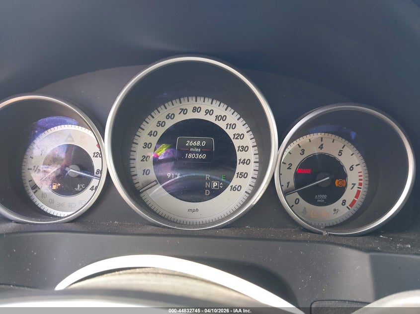 2014 Mercedes-benz E-klasse VIN WDDKJ5KB9EF251952 IAAI salvage auction — NORMAL WEAR, Salvage (Texas), sold $1,100 on 2026-07-20 (photo 7)