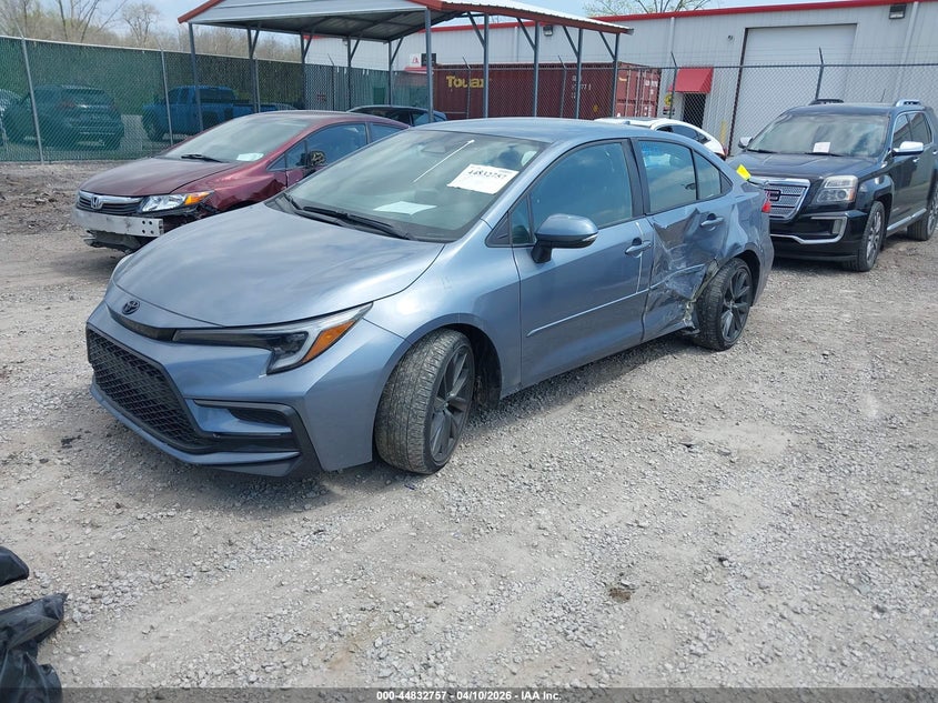 2025 Toyota Corolla VIN 5YFS4MCE1SP227816 IAAI salvage auction — LEFT SIDE, Salvage (Kentucky), sold $8,000 on 2026-07-13 (photo 2)