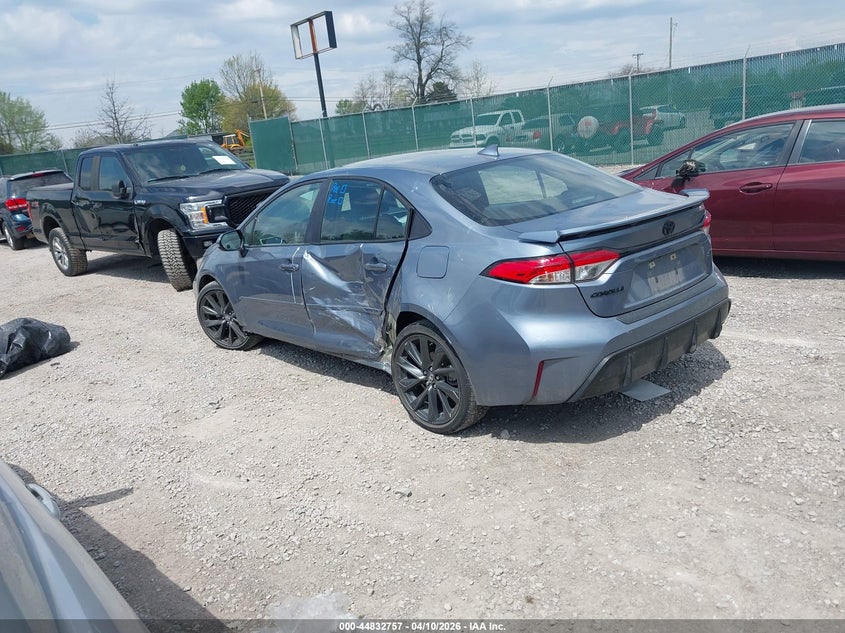 2025 Toyota Corolla VIN 5YFS4MCE1SP227816 IAAI salvage auction — LEFT SIDE, Salvage (Kentucky), sold $8,000 on 2026-07-13 (photo 3)