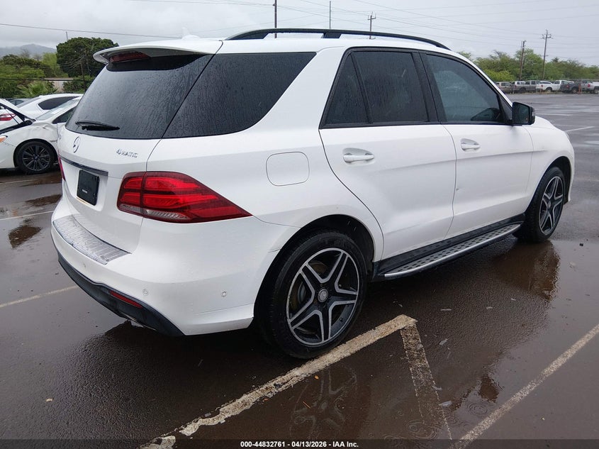 2016 Mercedes-benz Gle VIN 4JGDA5GB2GA688392 IAAI salvage auction — ELECTRICAL, Salvage (Hawaii), sold $6,600 on 2026-08-04 (photo 4)