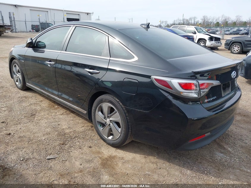 2017 Hyundai Sonata VIN KMHE34L38HA071300 IAAI salvage auction — HAIL, Salvage Title, sold $1,975 on 2026-07-29 (photo 3)