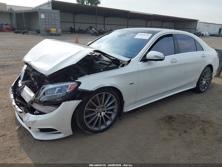 2017 Mercedes-benz S-klasse VIN WDDUG6DB0HA294314 IAAI salvage auction — FRONT END, Salvage Title, sold $7,500 on 2026-07-20 (photo 2)