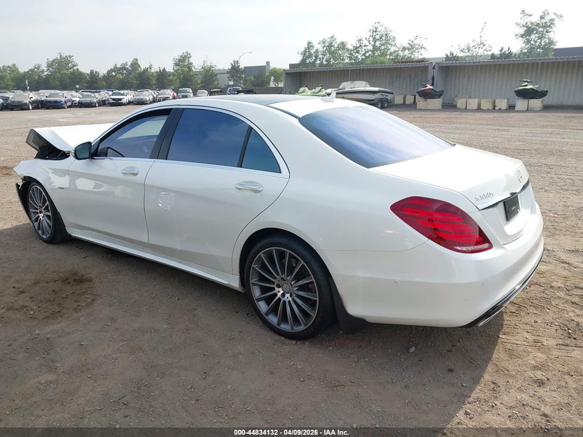 2017 Mercedes-benz S-klasse VIN WDDUG6DB0HA294314 IAAI salvage auction — FRONT END, Salvage Title, sold $7,500 on 2026-07-20 (photo 3)
