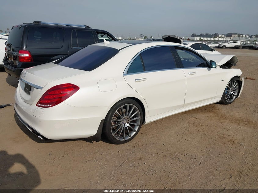 2017 Mercedes-benz S-klasse VIN WDDUG6DB0HA294314 IAAI salvage auction — FRONT END, Salvage Title, sold $7,500 on 2026-07-20 (photo 4)