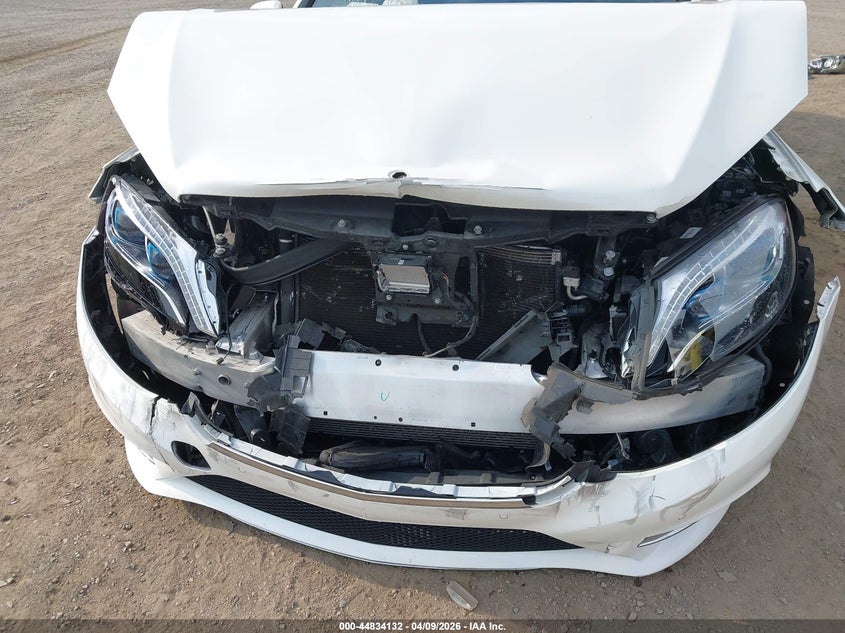 2017 Mercedes-benz S-klasse VIN WDDUG6DB0HA294314 IAAI salvage auction — FRONT END, Salvage Title, sold $7,500 on 2026-07-20 (photo 6)