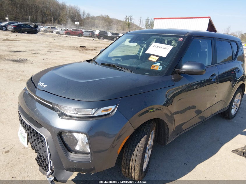2022 Kia Soul VIN KNDJ23AU6N7833480 IAAI salvage auction — FRONT END, Salvage (West Virginia), sold $2,000 on 2026-07-09 (photo 2)