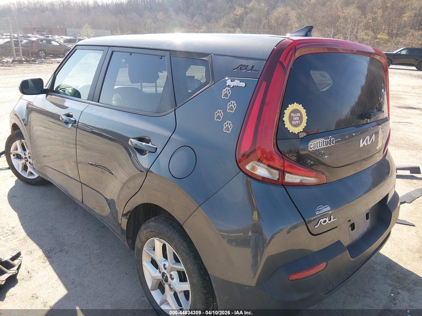 2022 Kia Soul VIN KNDJ23AU6N7833480 IAAI salvage auction — FRONT END, Salvage (West Virginia), sold $2,000 on 2026-07-09 (photo 3)