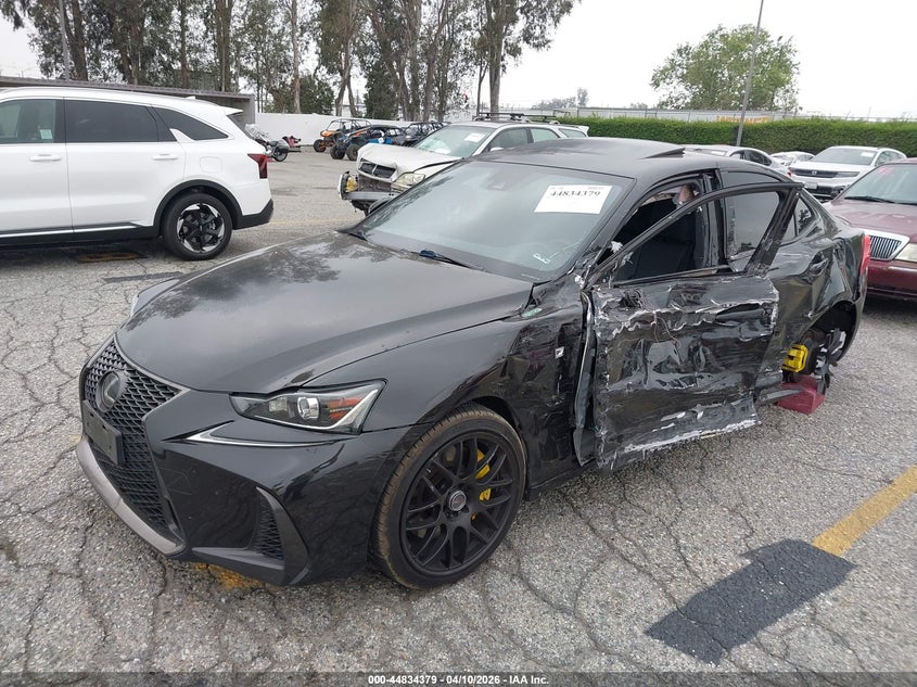 2019 Lexus Is VIN JTHBA1D20K5088611 IAAI salvage auction — LEFT SIDE, Salvage Title, sold $3,900 on 2026-07-28 (photo 2)