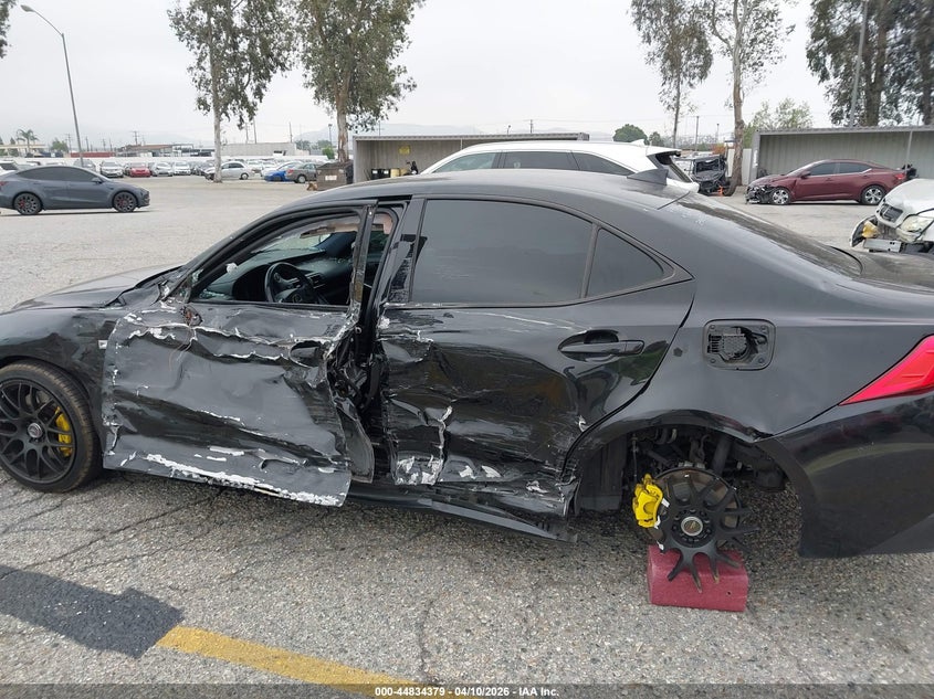 2019 Lexus Is VIN JTHBA1D20K5088611 IAAI salvage auction — LEFT SIDE, Salvage Title, sold $3,900 on 2026-07-28 (photo 6)