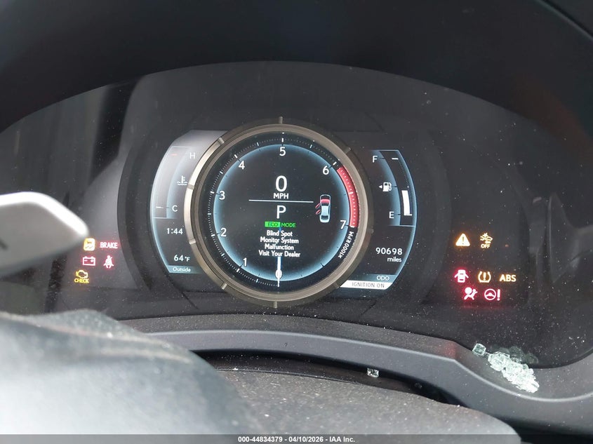 2019 Lexus Is VIN JTHBA1D20K5088611 IAAI salvage auction — LEFT SIDE, Salvage Title, sold $3,900 on 2026-07-28 (photo 7)