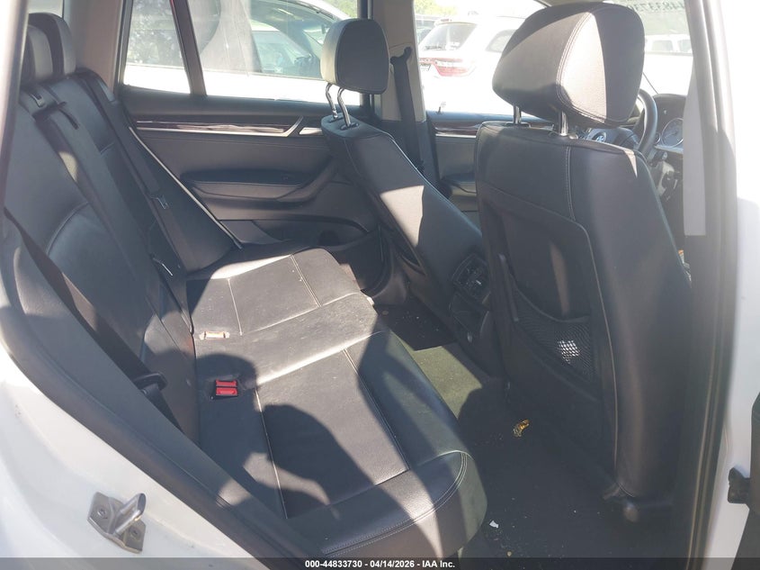 2017 BMW X3 VIN 5UXWZ7C50H0T43692 IAAI salvage auction — FRONT & REAR, Wait Title, sold $3,000 on 2026-07-21 (photo 8)