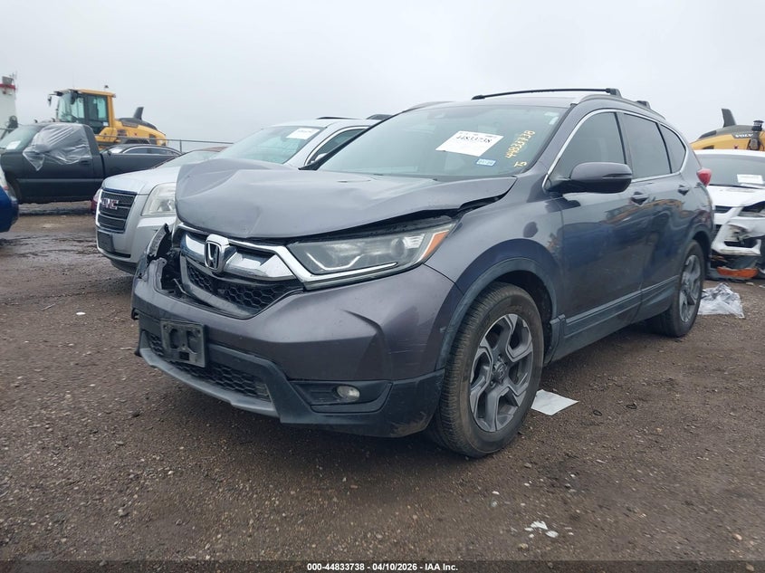 2017 Honda Cr-v VIN 7FARW1H84HE038953 IAAI salvage auction — FRONT END, Wait Title, sold $5,150 on 2026-07-14 (photo 2)