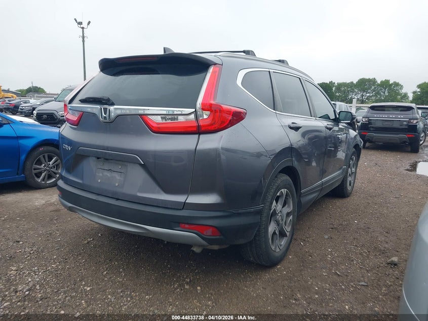 2017 Honda Cr-v VIN 7FARW1H84HE038953 IAAI salvage auction — FRONT END, Wait Title, sold $5,150 on 2026-07-14 (photo 4)