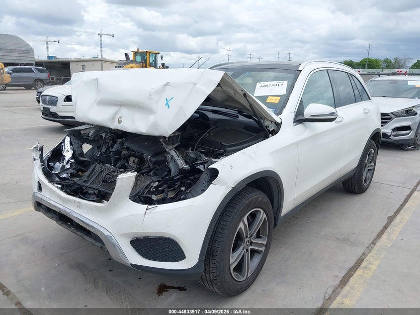 2019 Mercedes-benz Glc VIN WDC0G4JB3KV187320 IAAI salvage auction — FRONT END, Original (Texas), sold $3,450 on 2026-07-13 (photo 2)