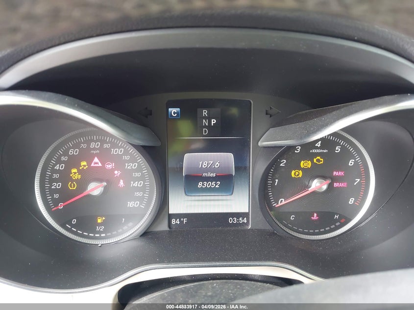 2019 Mercedes-benz Glc VIN WDC0G4JB3KV187320 IAAI salvage auction — FRONT END, Original (Texas), sold $3,450 on 2026-07-13 (photo 7)