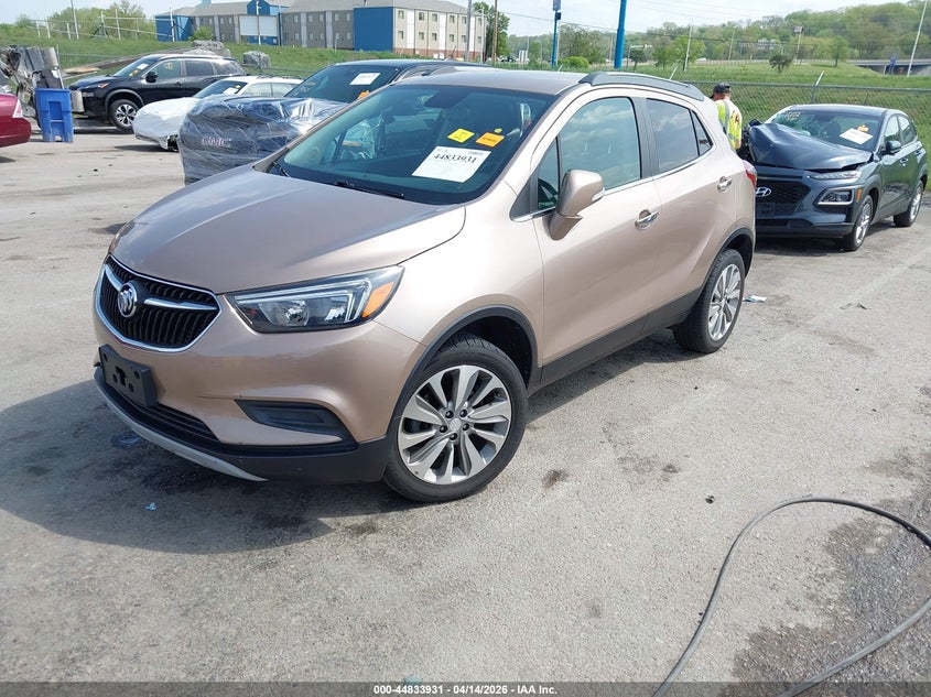 2019 Buick Encore VIN KL4CJESB3KB764528 IAAI salvage auction — RIGHT SIDE, Salvage (Missouri), sold $2,700 on 2026-07-21 (photo 2)