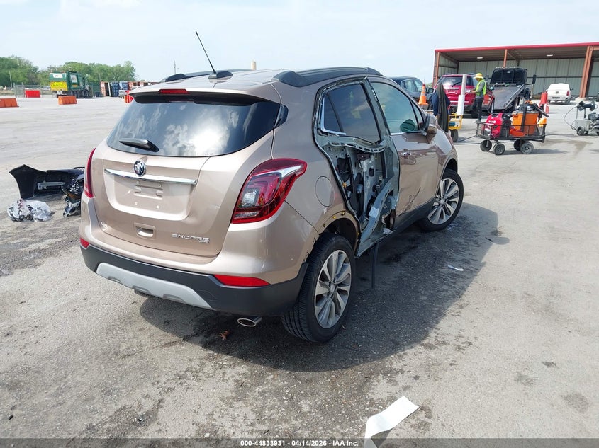 2019 Buick Encore VIN KL4CJESB3KB764528 IAAI salvage auction — RIGHT SIDE, Salvage (Missouri), sold $2,700 on 2026-07-21 (photo 4)
