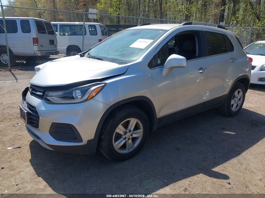 2017 Chevrolet Trax VIN KL7CJPSB0HB237988 IAAI salvage auction — FRONT END, Salvage - Greater Than 75% (Maryland), sold $1,125 on 2026-07-14 (photo 2)