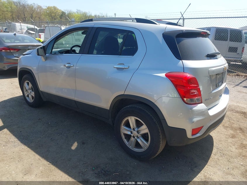 2017 Chevrolet Trax VIN KL7CJPSB0HB237988 IAAI salvage auction — FRONT END, Salvage - Greater Than 75% (Maryland), sold $1,125 on 2026-07-14 (photo 3)