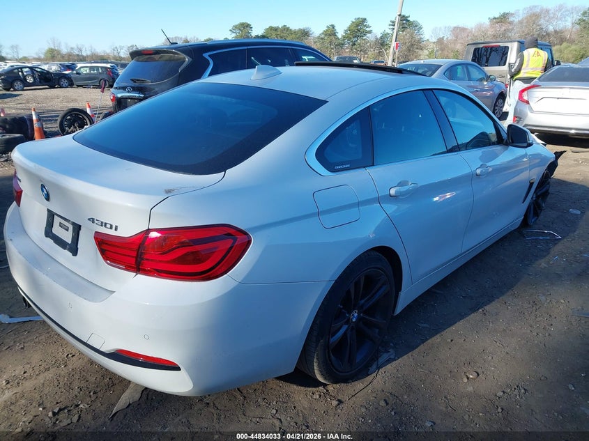 2019 BMW 4er VIN WBA4J3C57KBL11372 IAAI salvage auction — FRONT END, Salvage Title, sold $7,450 on 2026-07-14 (photo 4)