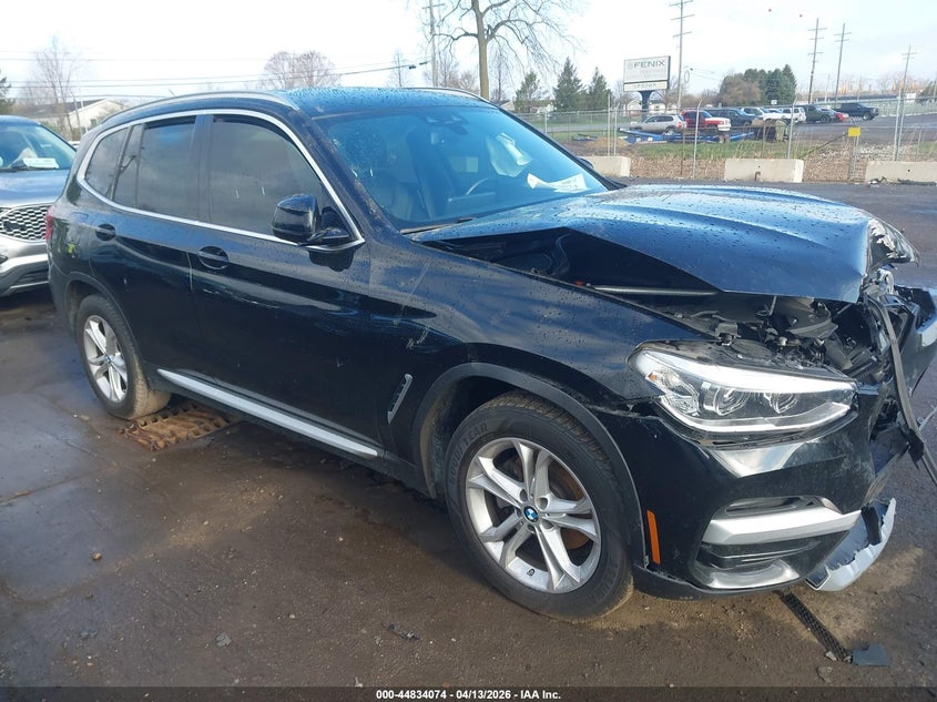 2020 BMW X3 VIN 5UXTY5C01LLT36711 IAAI salvage auction — FRONT END, Salvage Title, sold $5,800 on 2026-10-08 (photo 1)